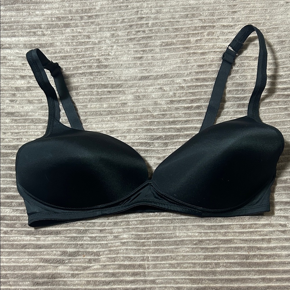 Warner's Classic Black Bra